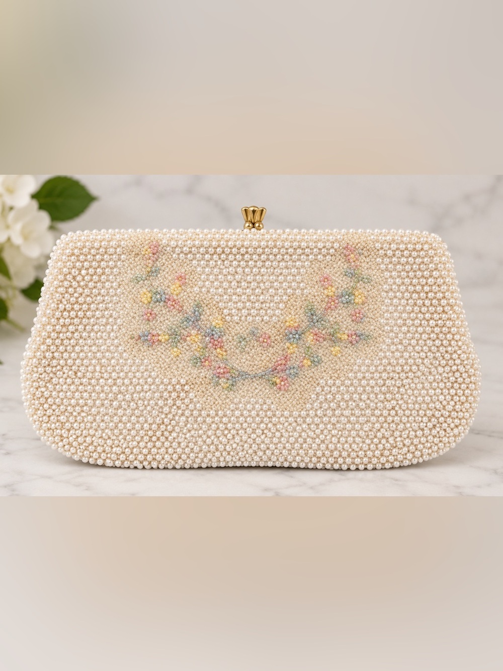 Butterfly Beaded Purse Handbag‎